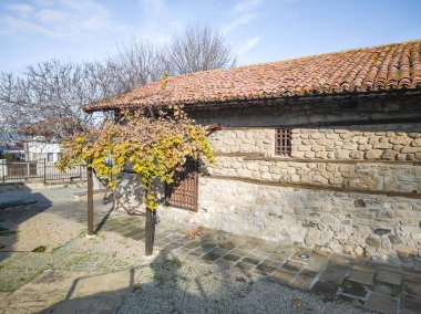 Bulgaristan 'ın Burgaz Bölgesi' nin Nessebar kentinin Büyüleyici Panoraması