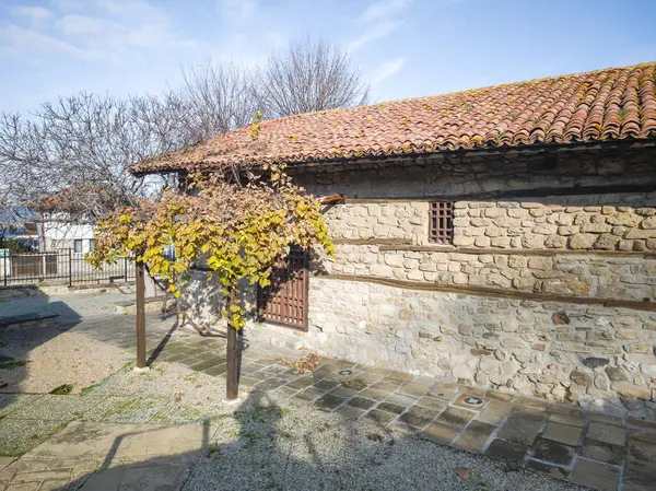 Bulgaristan 'ın Burgaz Bölgesi' nin Nessebar kentinin Büyüleyici Panoraması