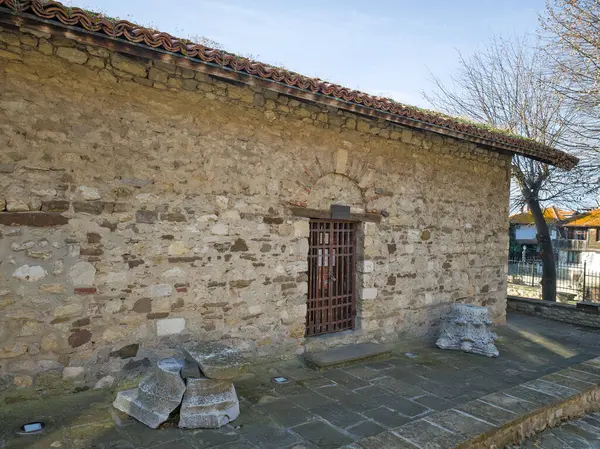 Bulgaristan 'ın Burgaz Bölgesi' nin Nessebar kentinin Büyüleyici Panoraması