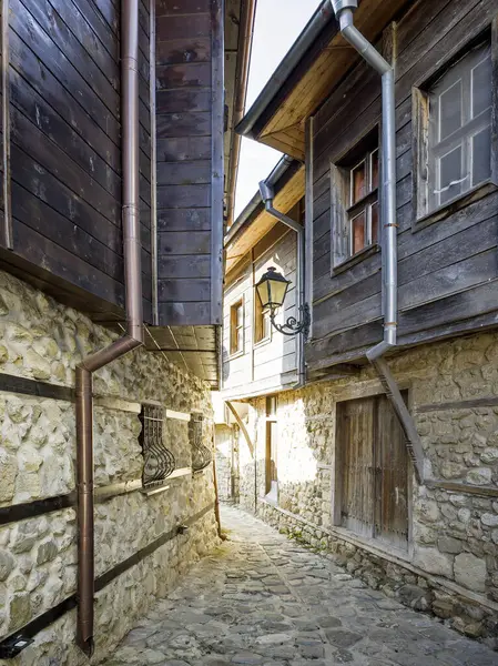 Bulgaristan 'ın Burgaz Bölgesi' nin Nessebar kentinin Büyüleyici Panoraması