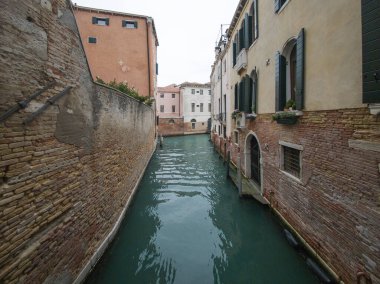 Venedik, Veneto Bölgesi, İtalya 'nın Eski Şehir Panoraması