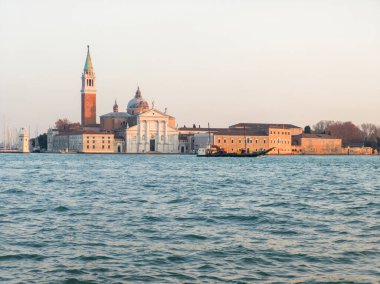 Venedik, Veneto Bölgesi, İtalya 'nın Eski Şehir Panoraması