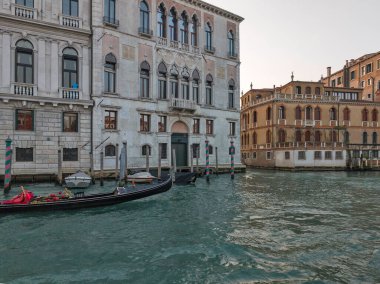 Venedik, Veneto Bölgesi, İtalya 'nın Eski Şehir Panoraması
