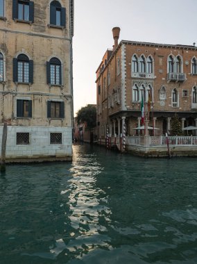 Venedik, Veneto Bölgesi, İtalya 'nın Eski Şehir Panoraması
