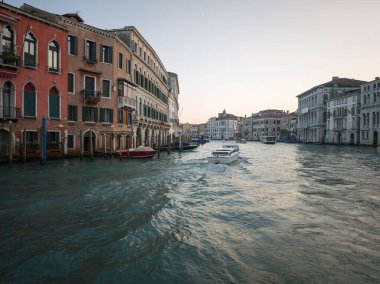 Venedik, Veneto Bölgesi, İtalya 'nın Eski Şehir Panoraması