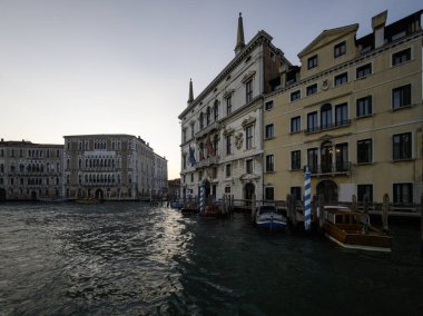 Venedik, Veneto Bölgesi, İtalya 'nın Eski Şehir Panoraması