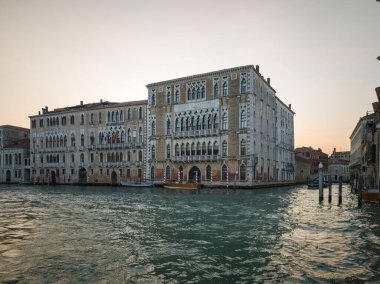 Venedik, Veneto Bölgesi, İtalya 'nın Eski Şehir Panoraması