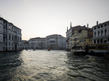 Venedik, Veneto Bölgesi, İtalya 'nın Eski Şehir Panoraması