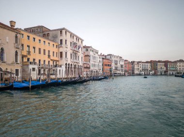 Venedik, Veneto Bölgesi, İtalya 'nın Eski Şehir Panoraması
