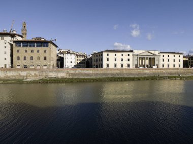 Floransa, Toskana Bölgesi, İtalya 'nın Eski Şehir Panoraması