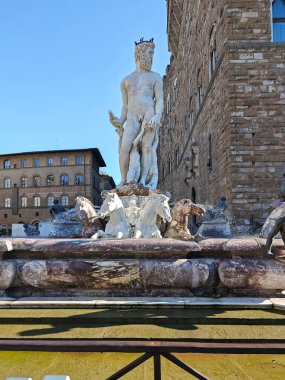 Floransa, Toskana Bölgesi, İtalya 'nın Eski Şehir Panoraması