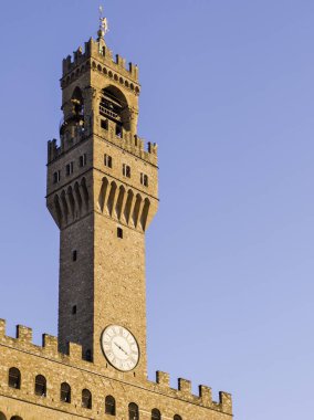 Floransa, Toskana Bölgesi, İtalya 'nın Eski Şehir Panoraması