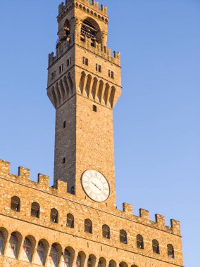 Floransa, Toskana Bölgesi, İtalya 'nın Eski Şehir Panoraması