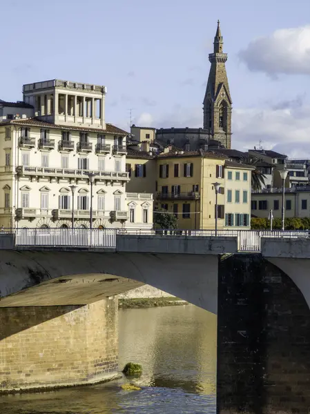 Floransa, Toskana Bölgesi, İtalya 'nın Eski Şehir Panoraması