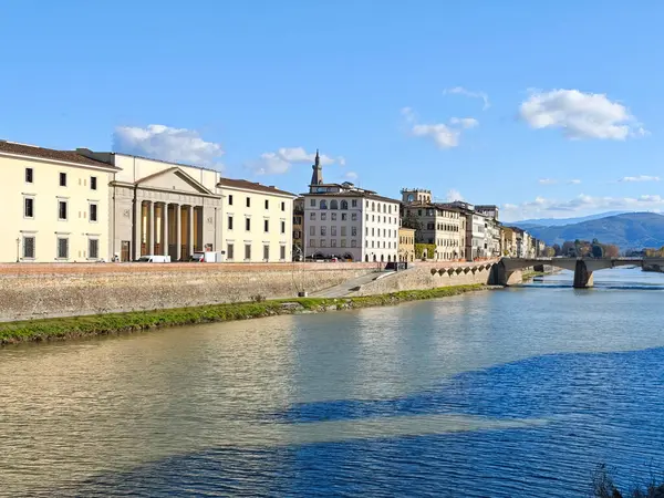 Floransa, Toskana Bölgesi, İtalya 'nın Eski Şehir Panoraması