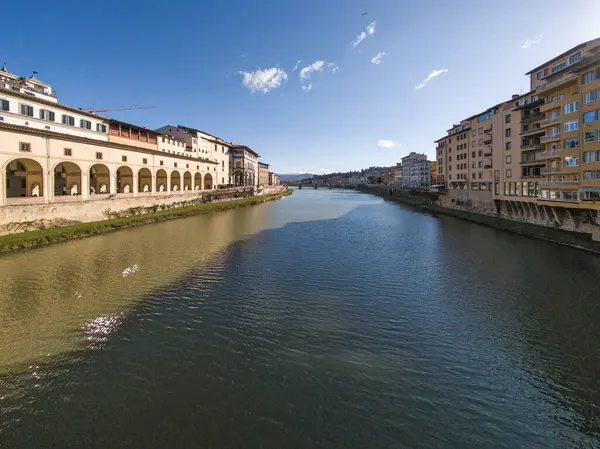 Floransa, Toskana Bölgesi, İtalya 'nın Eski Şehir Panoraması