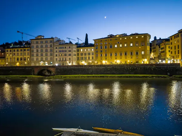 Floransa, Toskana Bölgesi, İtalya 'nın Eski Şehir Panoraması