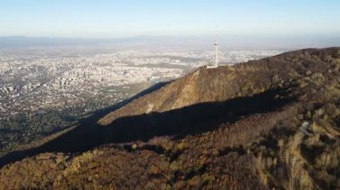 Bulgaristan 'ın Vitosha Dağı' nın İnanılmaz Sonbaharı