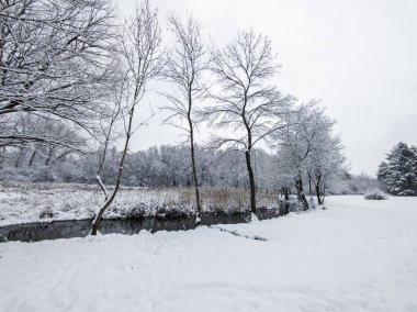 Bulgaristan 'ın Sofya kentindeki South Park' ın şaşırtıcı kış manzarası