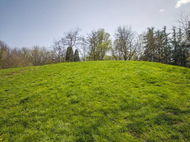 Bulgaristan 'ın Sofya kentindeki South Park' ın İnanılmaz Bahar Manzarası