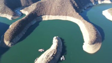 Vacha (Antonivanovtsi) Reservoir, Rodop Dağları, Filibe Bölgesi, Bulgaristan