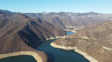 Vacha (Antonivanovtsi) Reservoir, Rodop Dağları, Filibe Bölgesi, Bulgaristan