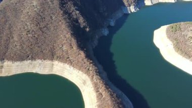 Vacha (Antonivanovtsi) Reservoir, Rodop Dağları, Filibe Bölgesi, Bulgaristan