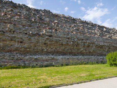 Ruins of Roman fortifications in ancient city of Diocletianopolis, town of Hisarya, Plovdiv Region, Bulgaria