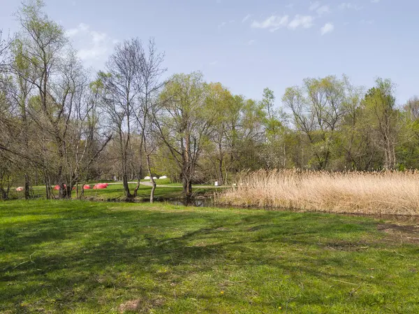 Bulgaristan 'ın Sofya kentindeki South Park' ın İnanılmaz Bahar Manzarası