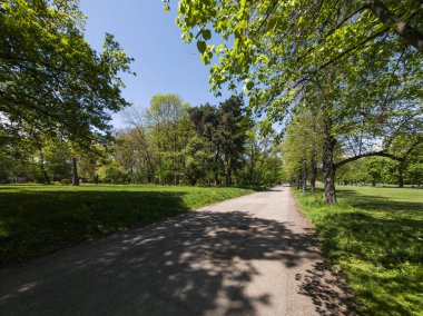 Bulgaristan 'ın Sofya kentindeki Borisova gradina (Boris Garden)' ın İnanılmaz Baharı