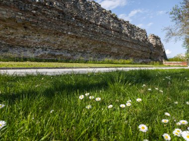 Ruins of Roman fortifications in ancient city of Diocletianopolis, town of Hisarya, Plovdiv Region, Bulgaria