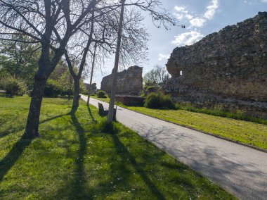 Ruins of Roman fortifications in ancient city of Diocletianopolis, town of Hisarya, Plovdiv Region, Bulgaria