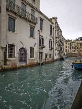 Venedik, Veneto Bölgesi, İtalya 'nın Eski Şehir Panoraması
