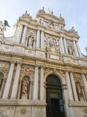 Venedik, Veneto Bölgesi, İtalya 'nın Eski Şehir Panoraması