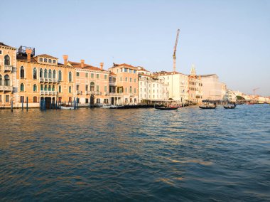Venedik, Veneto Bölgesi, İtalya 'nın Eski Şehir Panoraması