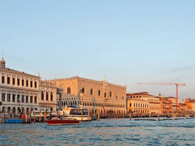 Venedik, Veneto Bölgesi, İtalya 'nın Eski Şehir Panoraması