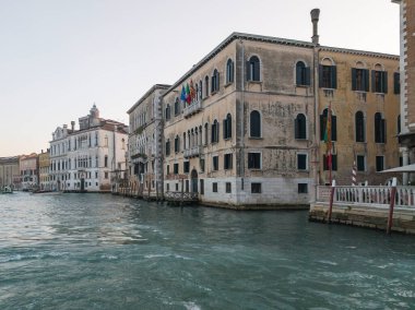 Venedik, Veneto Bölgesi, İtalya 'nın Eski Şehir Panoraması