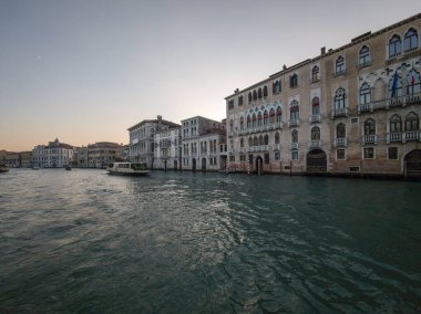 Venedik, Veneto Bölgesi, İtalya 'nın Eski Şehir Panoraması