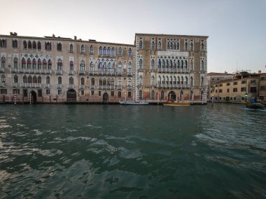Venedik, Veneto Bölgesi, İtalya 'nın Eski Şehir Panoraması