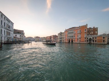 Venedik, Veneto Bölgesi, İtalya 'nın Eski Şehir Panoraması