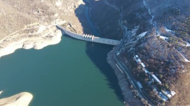 Vacha (Antonivanovtsi) Reservoir, Rodop Dağları, Filibe Bölgesi, Bulgaristan