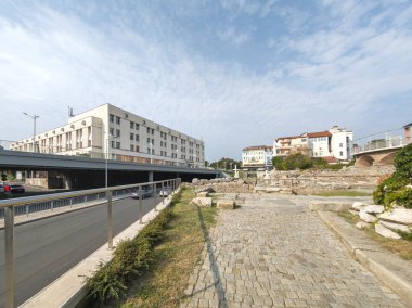 PLOVDIV, BULGARIA - 6 EYLÜL 2024: Bulgaristan 'ın Filibe kentinin şaşırtıcı Panoraması