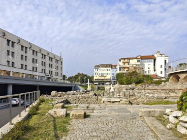 PLOVDIV, BULGARIA - 6 EYLÜL 2024: Bulgaristan 'ın Filibe kentinin şaşırtıcı Panoraması