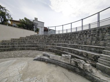 PLOVDIV, BULGARIA - 6 EYLÜL 2024: Bulgaristan 'ın Filibe kentinin şaşırtıcı Panoraması