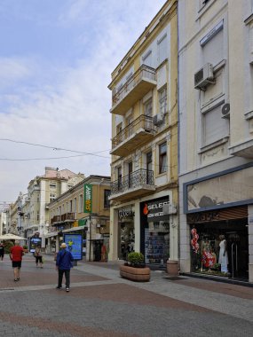 PLOVDIV, BULGARIA - 6 EYLÜL 2024: Bulgaristan 'ın Filibe kentinin şaşırtıcı Panoraması