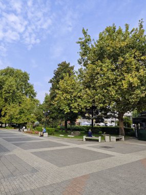 PLOVDIV, BULGARIA - 6 EYLÜL 2024: Bulgaristan 'ın Filibe kentinin şaşırtıcı Panoraması