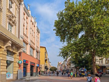 PLOVDIV, BULGARIA - 6 EYLÜL 2024: Bulgaristan 'ın Filibe kentinin şaşırtıcı Panoraması