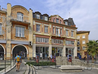 PLOVDIV, BULGARIA - 6 EYLÜL 2024: Bulgaristan 'ın Filibe kentinin şaşırtıcı Panoraması