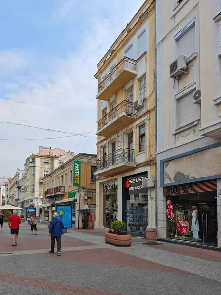 PLOVDIV, BULGARIA - 6 EYLÜL 2024: Bulgaristan 'ın Filibe kentinin şaşırtıcı Panoraması