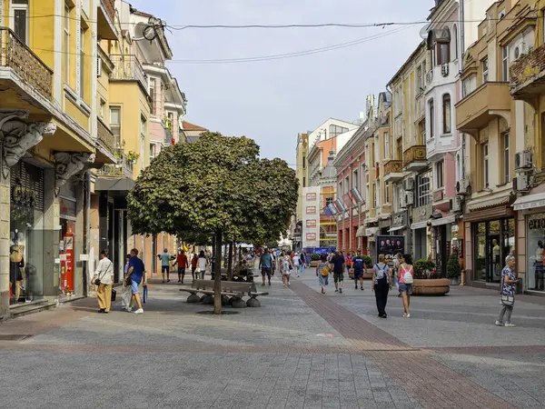 PLOVDIV, BULGARIA - 6 EYLÜL 2024: Bulgaristan 'ın Filibe kentinin şaşırtıcı Panoraması
